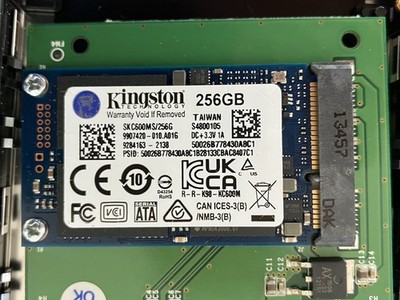 Kingston SKC600/256 GB mSATA SSD HW-Sicherheit 256bit XTS AES OPAL 2.0