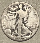 1923-S Walking Liberty Half Dollar 90% Silver US Coin Collectible