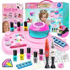 Kids Nail Polish Set for Girls - Girl Toys 8-10 - Nail Art Kit for Kids Ages ...