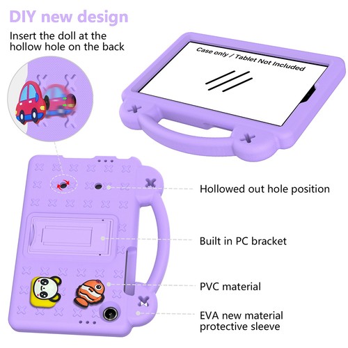 For Lenovo Tab One / K9 8.7" 2025 Tablet Kids EVA Stand Case Shockproof Cover - Picture 13 of 21
