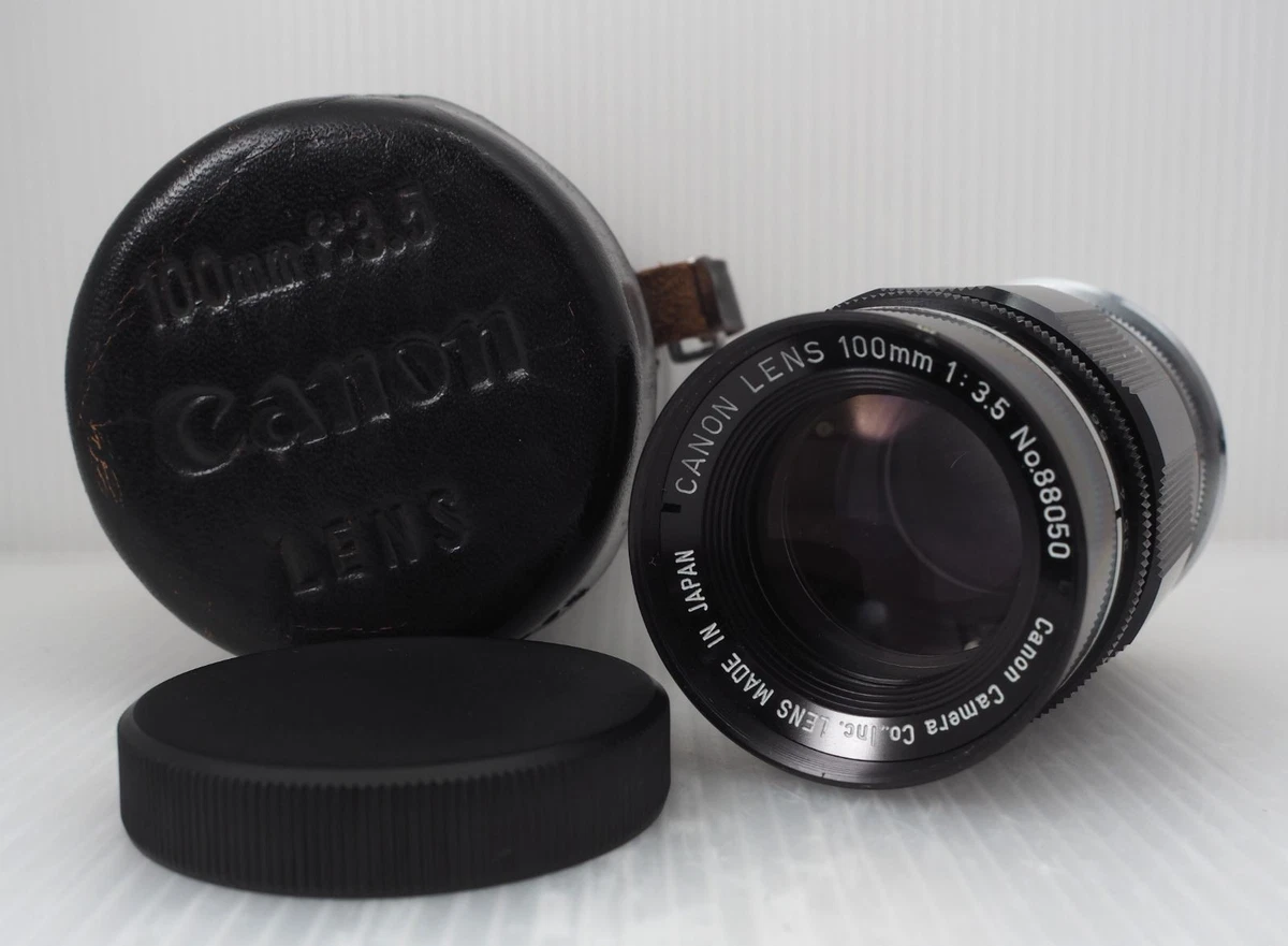Canon f/3.5 Camera Lenses 100mm Focal for sale | eBay