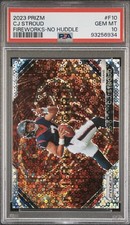 2023 Panini Prizm - Fireworks C.J. Stroud #F-10 No Huddle Prizm (RC)