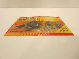 Lego Castle Black Knights 1491 Dual Defender Polybag BAG ONLY and DAMAGED