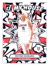 2025 Donruss WNBA Basketball #16 Rhyne Howard My House Atlanta Dream