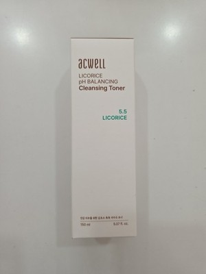 Acwell Licorice pH Balancing Cleansing Toner 150ml -US Seller