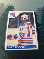 1985-86 Topps - Mike Rogers #39 - FREE SHIPPING