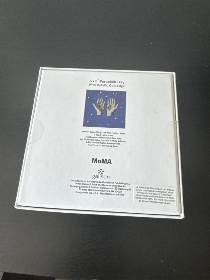 MoMA Herbert Bayer Square Porcelain Tray by Galison (2018, Merchandise, Other) - Image 2 of 2