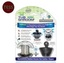 Tub Shroom Ultra Revolutionary Bath Tub Drain Protector Hair Stainless Steel…