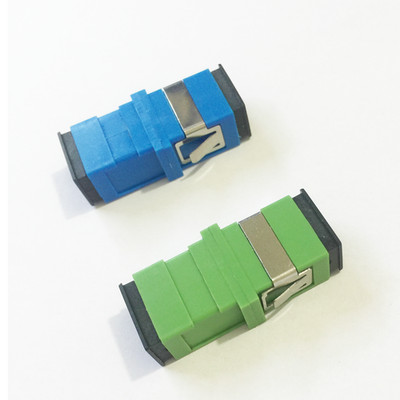 100pcs Simplex Fiber Optic SC UPC Adapter Coupler APC Adapter SM Simplex Adapter
