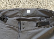 Size S Rapha Men's Trail Fast & Light Shorts MTB Small Gray 4 Way Stretch