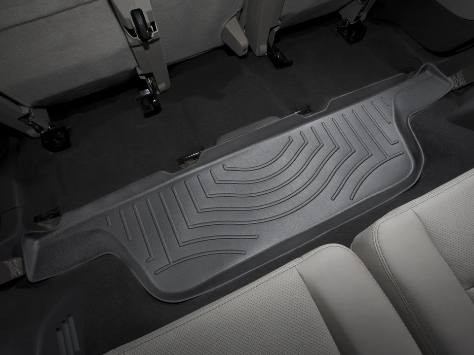 WeatherTech FloorLiner for 2005-2007 Ford Freestyle - 3rd Row, Black - Image 2 of 4