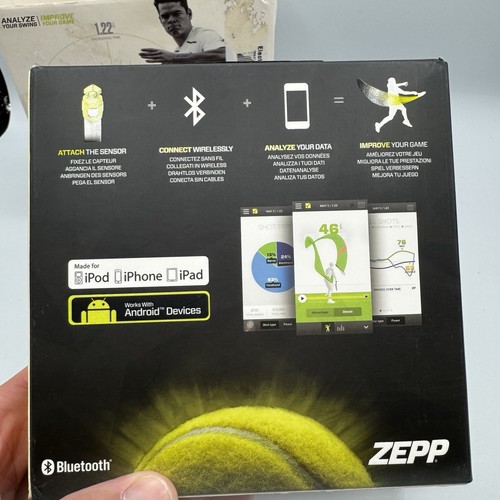 ZEPP - Zepp Tennis 3D Swing Analyzer Sistema di allenamento ZA1T1NA - Foto 7 di 8
