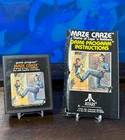 Maze Craze Atari 2600 CCX2635 - 1978 Game Cartridge w/Manual