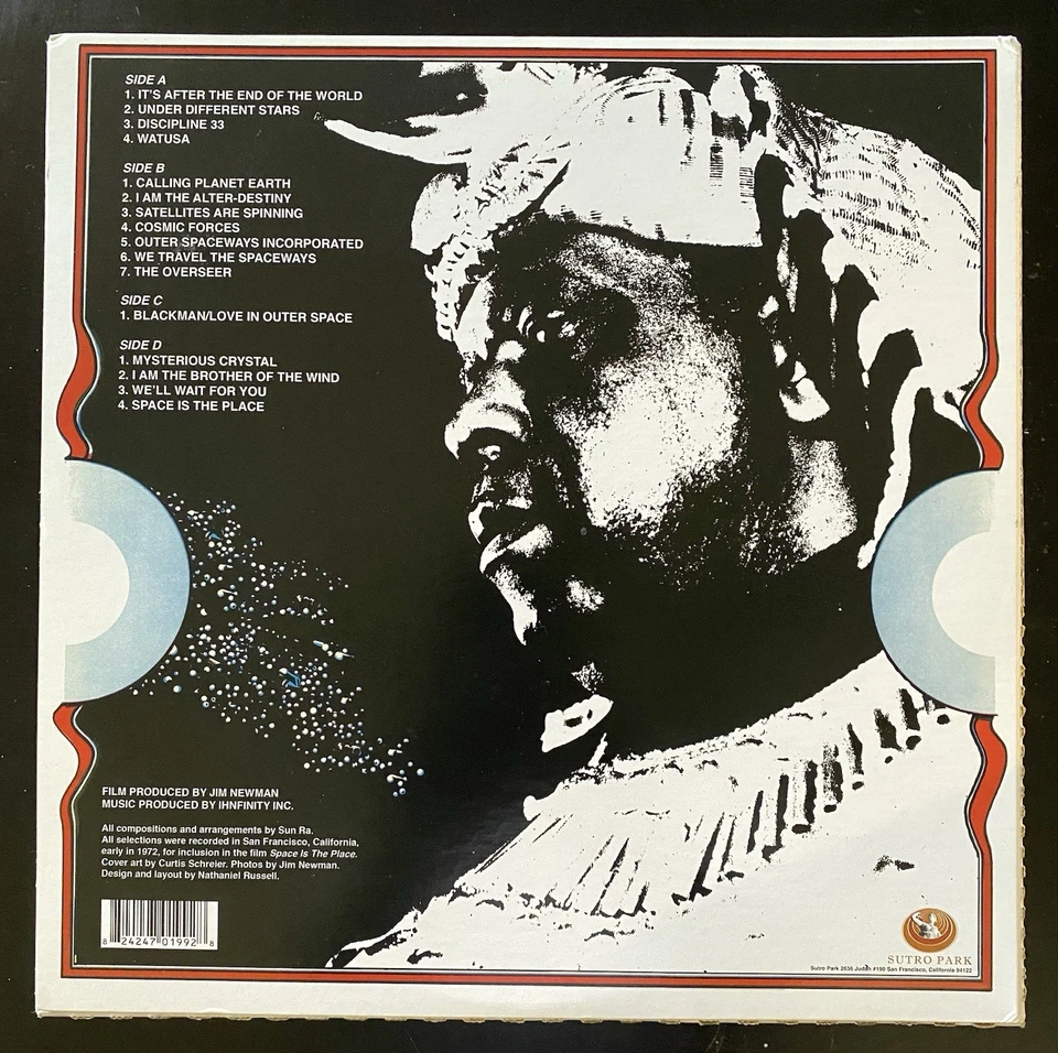 Sun Ra - Sun Ra In Space Is The Place (2LP’s, VG+, 2010 Reissue, 180g, Gatefold) - Image 2 of 4