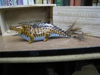 WOODEN FISH LURE SPEARING DECOY FOLK ART FISHING NATIVE CRITTERS SONNY MOLINA