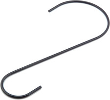 3 Pack 12 Inches Tree Branch Hooks,S Shape Hooks - Metal Hanger Hook for Hanging