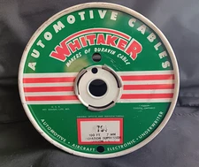 Vintage Whitaker Automotive No 794 7mm Radiation Suppressor Ignition Cable Spool