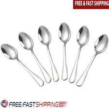 Stainless Steel Coffee Spoons Small Cute Dessert Appetizer Toddler Spoons Gift