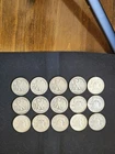 90% Silver Half Dollars Lot Franklins, Walkers, Kennedy Mixed 20 COINS!