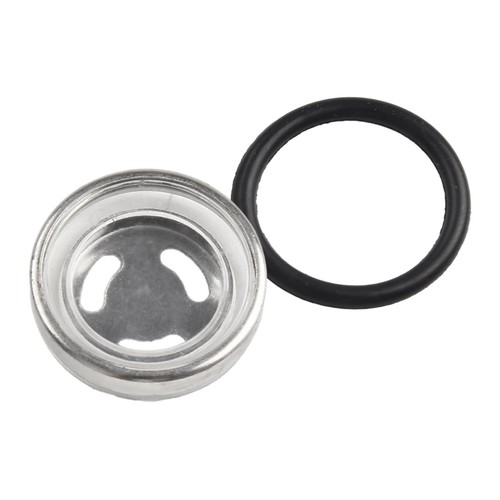 Vetro Mirino Gomma Guarnizione Serbatoio Argento Vetro Mirino Moto 18mm - Foto 8 di 12