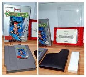 ❤️&zwj;🔥 Castlevania II: Simon's Quest Nintendo NES 1988 CIB + Protectors & Sleeves