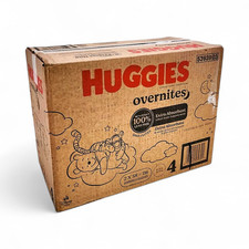 Huggies Overnites - Winnie The Pooh Diapers (Size 4) - 116 Count 0.37 per diaper