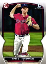 2023 Bowman Draft - Garrett Baumann #BD-172 (RC)