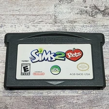 Sims 2 (Nintendo Game Boy Advance, GBA) Authentic Tested Game 