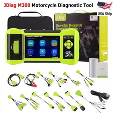 JDiag M300 Hand-held Motorcycle Diagnostic Scan Tool Full System Multi-Langauge