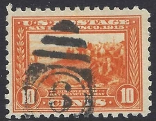 US Sc. # 404 - p. 10 - 10c Pan-Pacific Expo Issue - Sound        $70    (P-9229)