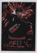 2024-25 Upper Deck Fleer Ultra ExCELLYng Red /99 Jaccob Slavin #EC-14 0vg5