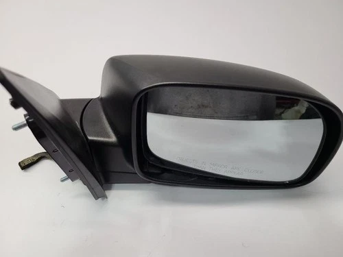 07-12 HYUNDAI SANTA FE RH Passenger Side View Mirror Power Heated Matte Black  