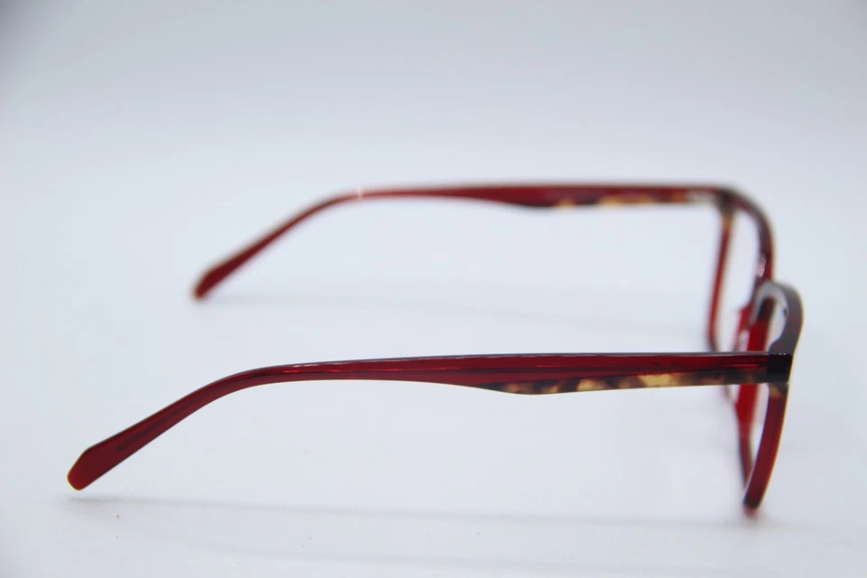 NUEVAS GAFAS OGI THE BANK MRLTORT ROJA HABANA MARCOS AUTÉNTICOS 52-17 Foto 4 de 4