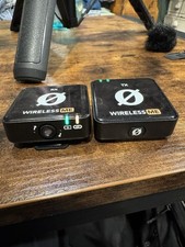 RODE wireless me 1 transmitter 1 receiver wind muff magnet chest