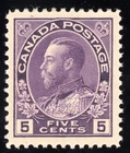 US Scott 112c Mint LH OG Dry Printing 1925 5c violet Lot Z179 bhmstamps