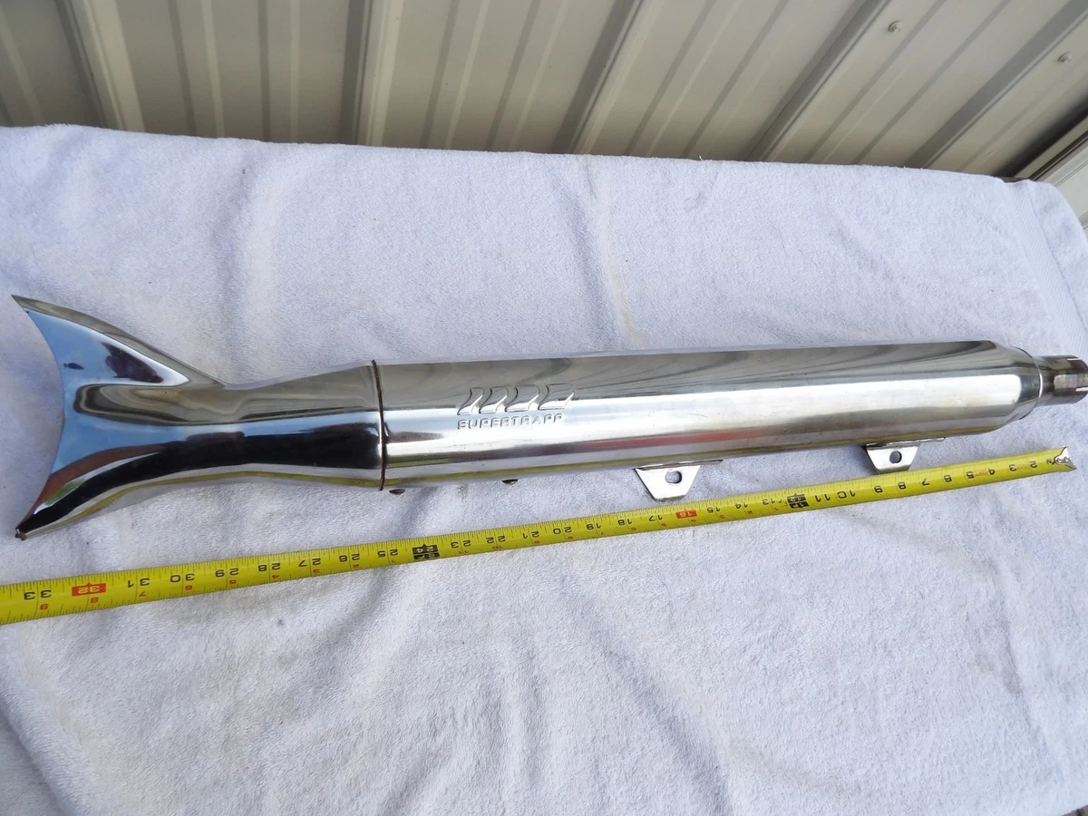 12in. Length Supertrapp Motorcycle Silencers, Mufflers and Baffles