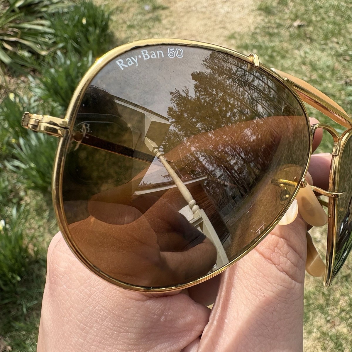 Ray-Ban 50 B&L The General 1937-1987 Sunglasses Poor Condition See