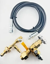 Liquid Propane Transfer Unloading Kit POL Vapor Tank 7572FC 7580FC 3/4" NGT Wet