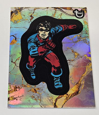 2025 Topps Marvel Comic Book Heroes 1975 Refractor Card Bucky Barnes 30 NM