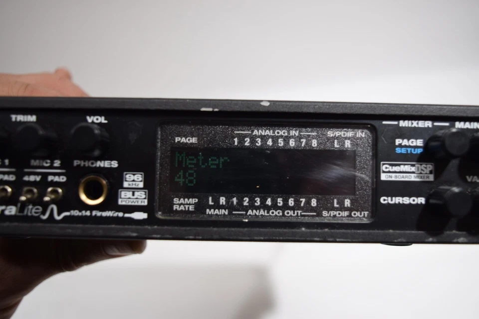 Motu UltraLite-mk1 Digital Recording Interface Firewire 24bit/96KHz - Image 2 of 4