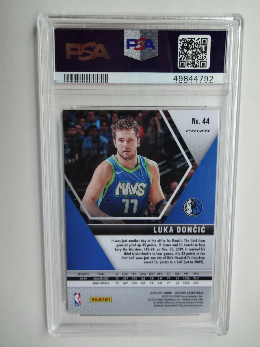 その他 2020 Prizm Mosaic Luka Doncic NBA PSA 10 Luka Doncic Green Prizm Panini NBA Mosaic Card 2020-2021