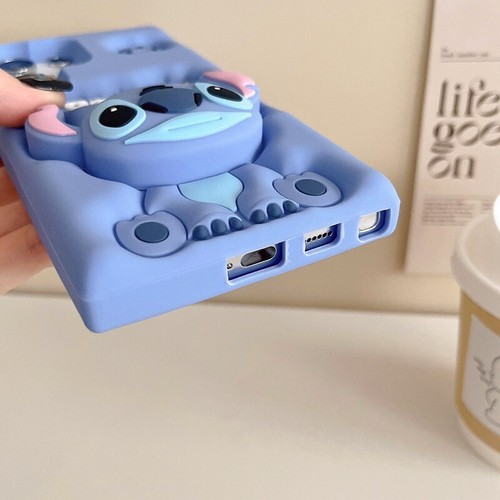 UK 3D Wave Silicone Phone Case for Iphone 14 13 12 11Pro Max Samsung WITH Holder - 第 9/11 張圖片