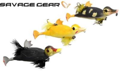 Savage Gear 3D Suicide Duck 4 1/8in-1oz Fishing, Wobbler, Bait, Pike, Predators