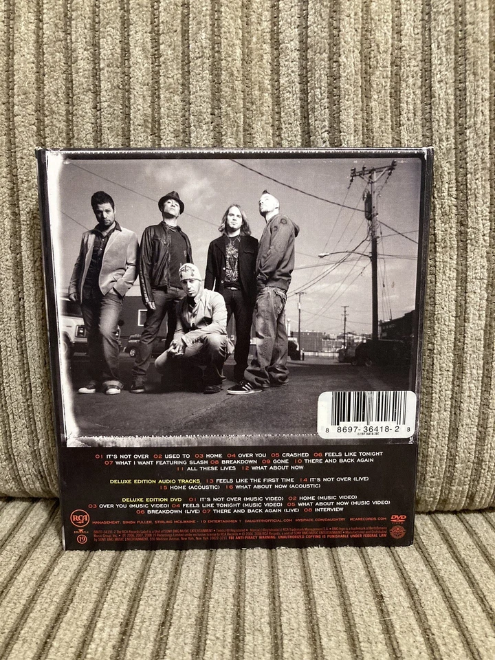 Daughtry (Deluxe Edition) by Daughtry (CD, 2008, CD & DVD) Complete Tested Foto 2 de 2