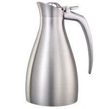 Service Ideas ALTU06BS 0.6 Liter Stainless Steel Atlus Carafe (Case of 6)