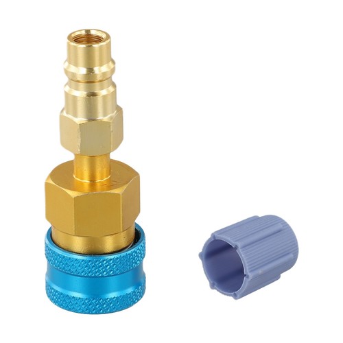 Low Pressure Quick Coupler Connector for R1234YF to R134A Car AC Hoses - Picture 4 of 12
