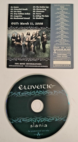 Eluveitie - Slania PROMO CD - 2007 Nuclear Blast Records - Picture 2 of 3