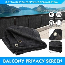 50ft Privacy Screen Fence Heavy Duty Fencing Mesh Shade Net Cover Wall Backyard