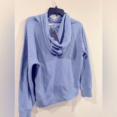 Women's Standard Sweatshirt Levi's Long Sleeve Hoodie, Small Bluenew - Picture 13 of 14