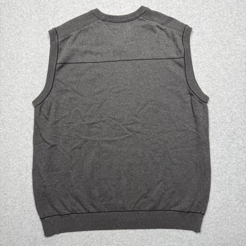 Cutter & Buck Vest Mens Extra Large Gray Torrey Pines Golf Pullover Sweater XL - Picture 4 of 8